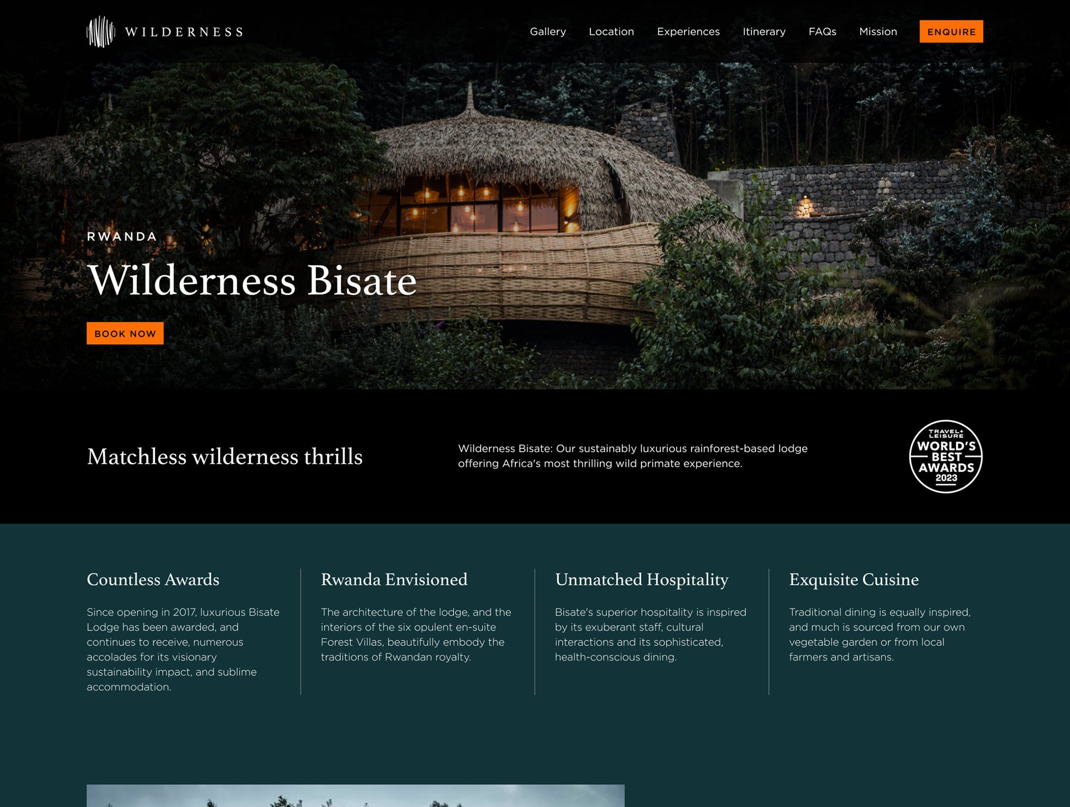 Simpson Travel Website design.