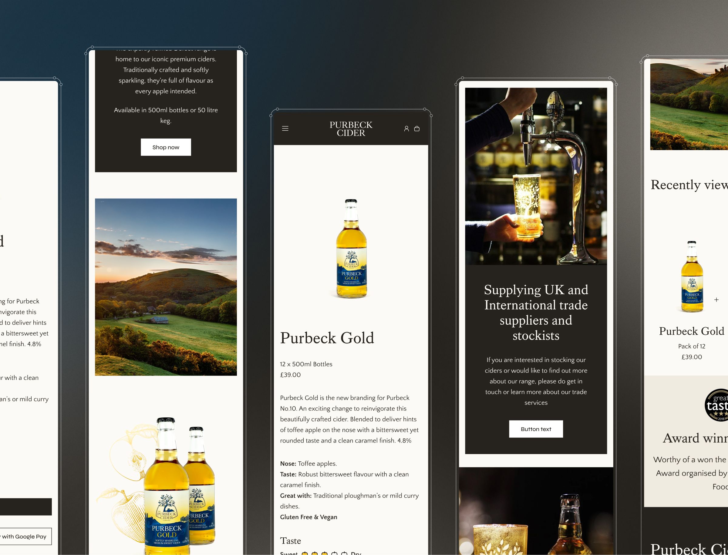 Purbeck Cider Design